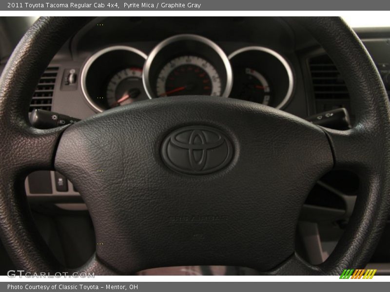 Pyrite Mica / Graphite Gray 2011 Toyota Tacoma Regular Cab 4x4
