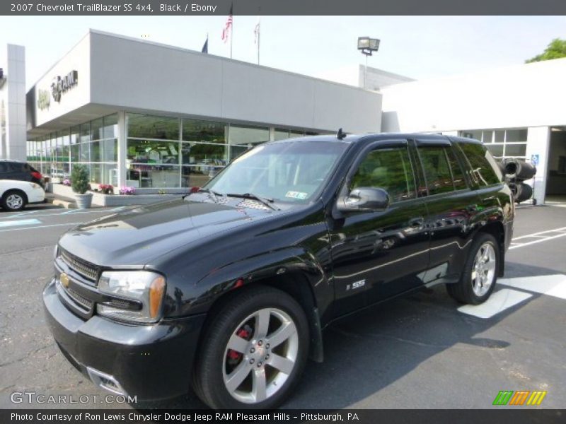 Black / Ebony 2007 Chevrolet TrailBlazer SS 4x4