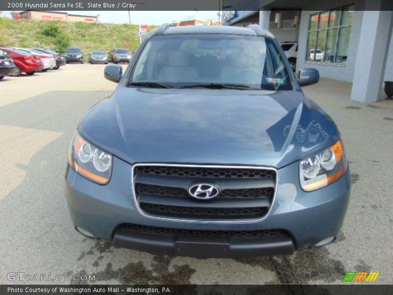 Slate Blue / Gray 2008 Hyundai Santa Fe SE