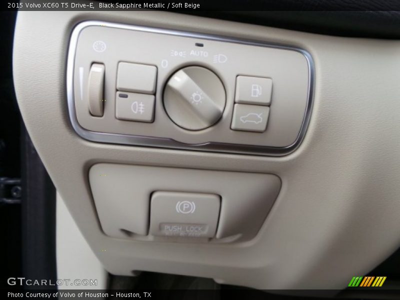 Black Sapphire Metallic / Soft Beige 2015 Volvo XC60 T5 Drive-E