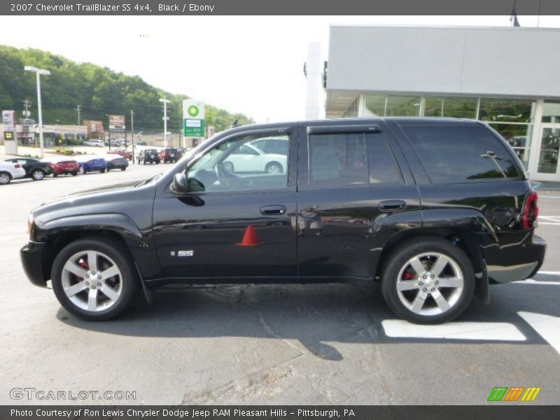 Black / Ebony 2007 Chevrolet TrailBlazer SS 4x4