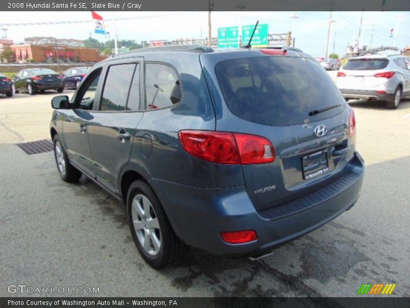 Slate Blue / Gray 2008 Hyundai Santa Fe SE