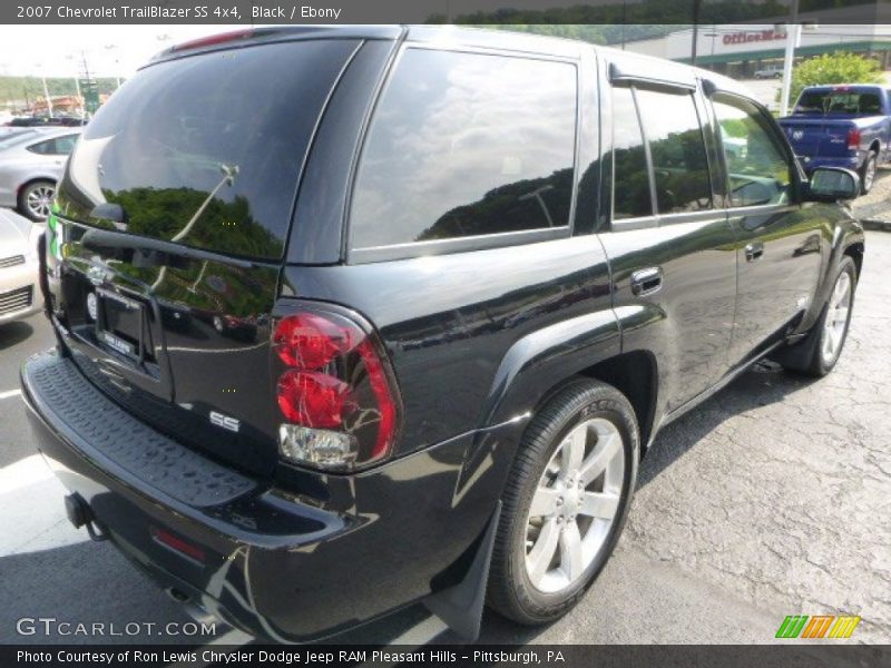 Black / Ebony 2007 Chevrolet TrailBlazer SS 4x4