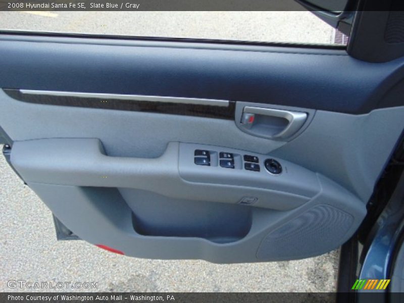 Slate Blue / Gray 2008 Hyundai Santa Fe SE