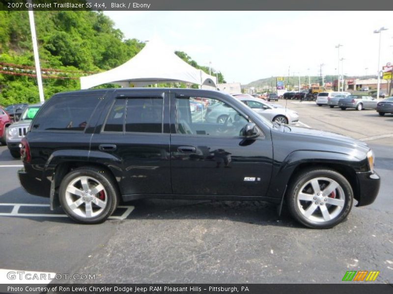 Black / Ebony 2007 Chevrolet TrailBlazer SS 4x4