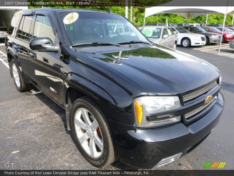 Black / Ebony 2007 Chevrolet TrailBlazer SS 4x4