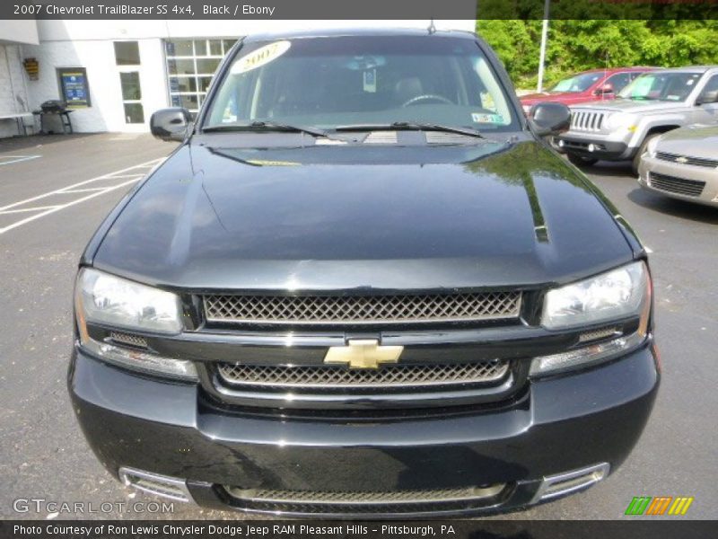Black / Ebony 2007 Chevrolet TrailBlazer SS 4x4