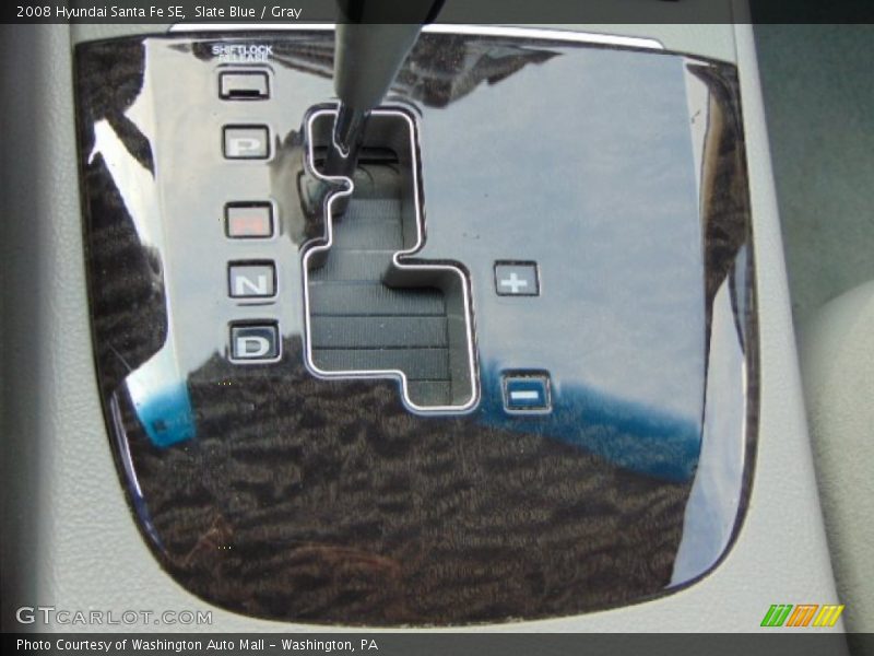 Slate Blue / Gray 2008 Hyundai Santa Fe SE