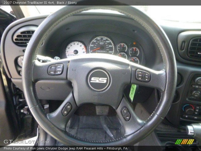 Black / Ebony 2007 Chevrolet TrailBlazer SS 4x4