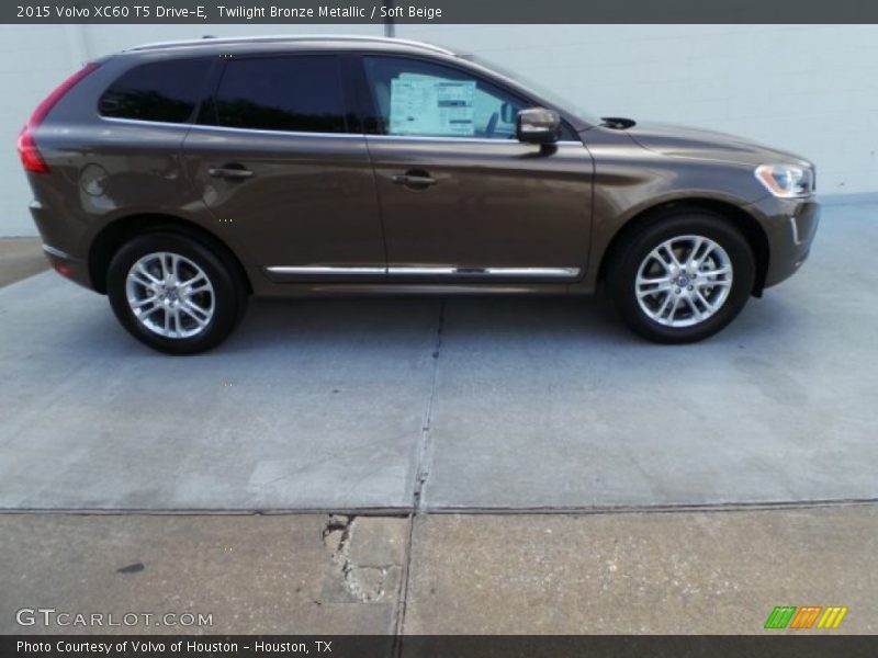 Twilight Bronze Metallic / Soft Beige 2015 Volvo XC60 T5 Drive-E