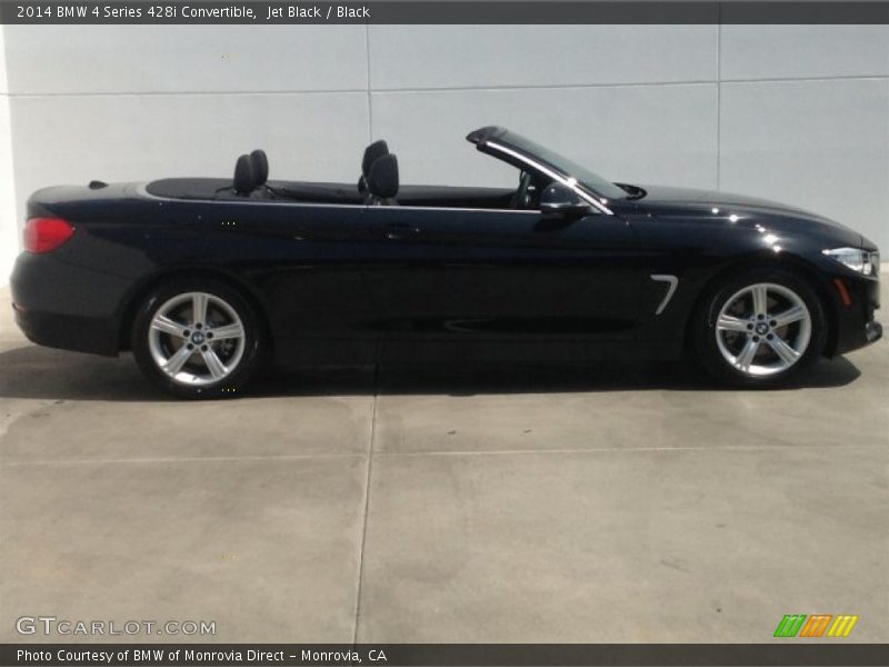 Jet Black / Black 2014 BMW 4 Series 428i Convertible