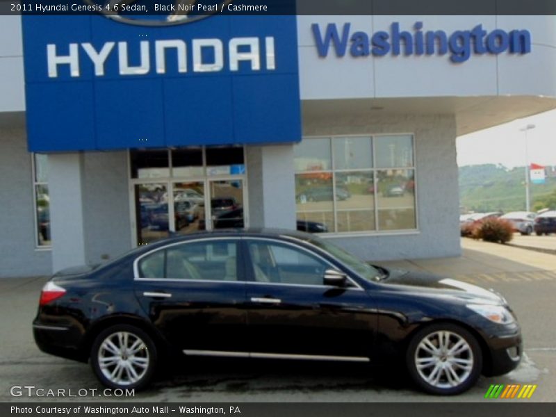 Black Noir Pearl / Cashmere 2011 Hyundai Genesis 4.6 Sedan