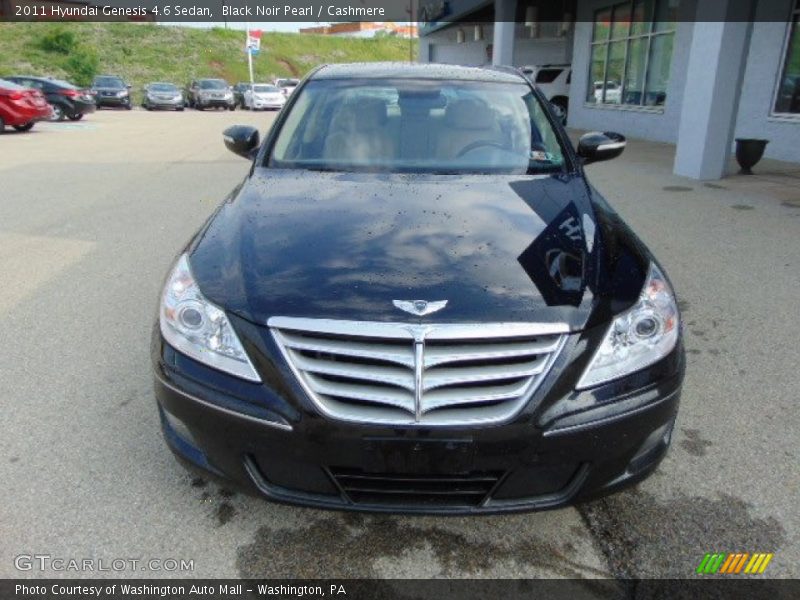 Black Noir Pearl / Cashmere 2011 Hyundai Genesis 4.6 Sedan