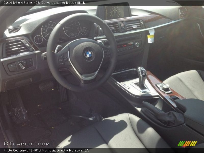 Jet Black / Black 2014 BMW 4 Series 428i Convertible