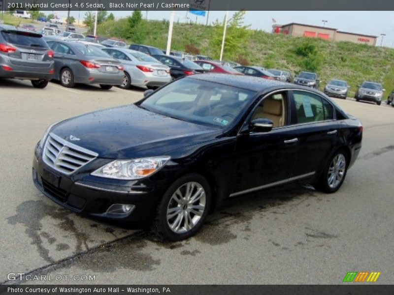 Black Noir Pearl / Cashmere 2011 Hyundai Genesis 4.6 Sedan