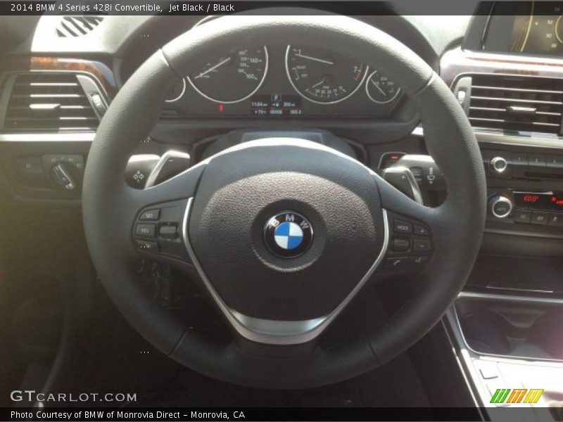 Jet Black / Black 2014 BMW 4 Series 428i Convertible