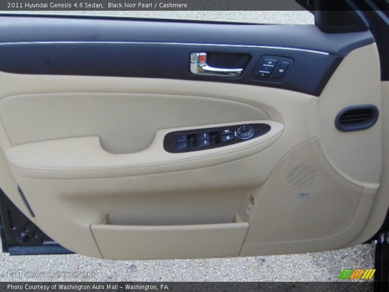 Black Noir Pearl / Cashmere 2011 Hyundai Genesis 4.6 Sedan
