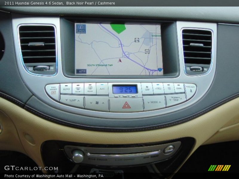 Black Noir Pearl / Cashmere 2011 Hyundai Genesis 4.6 Sedan