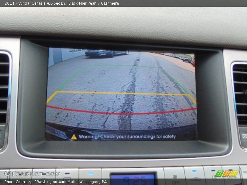 Black Noir Pearl / Cashmere 2011 Hyundai Genesis 4.6 Sedan