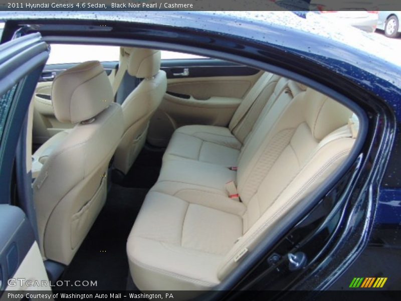 Black Noir Pearl / Cashmere 2011 Hyundai Genesis 4.6 Sedan