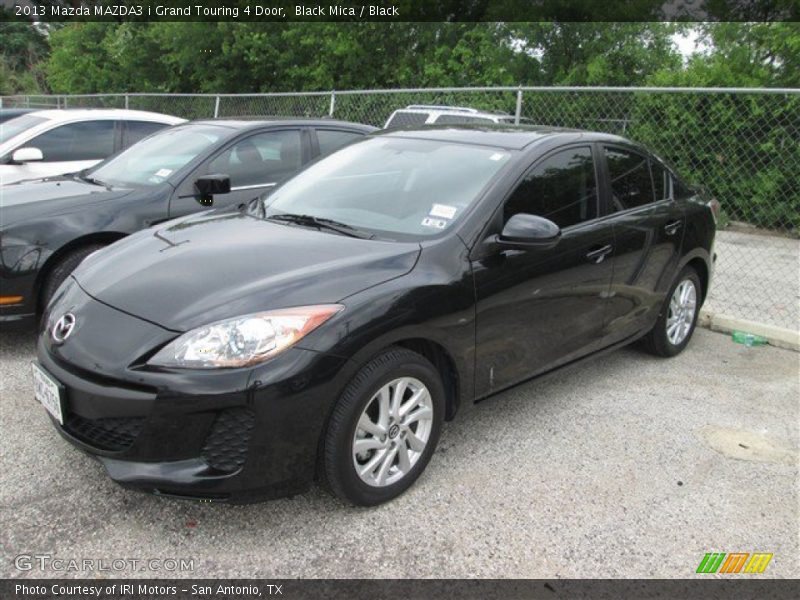 Black Mica / Black 2013 Mazda MAZDA3 i Grand Touring 4 Door