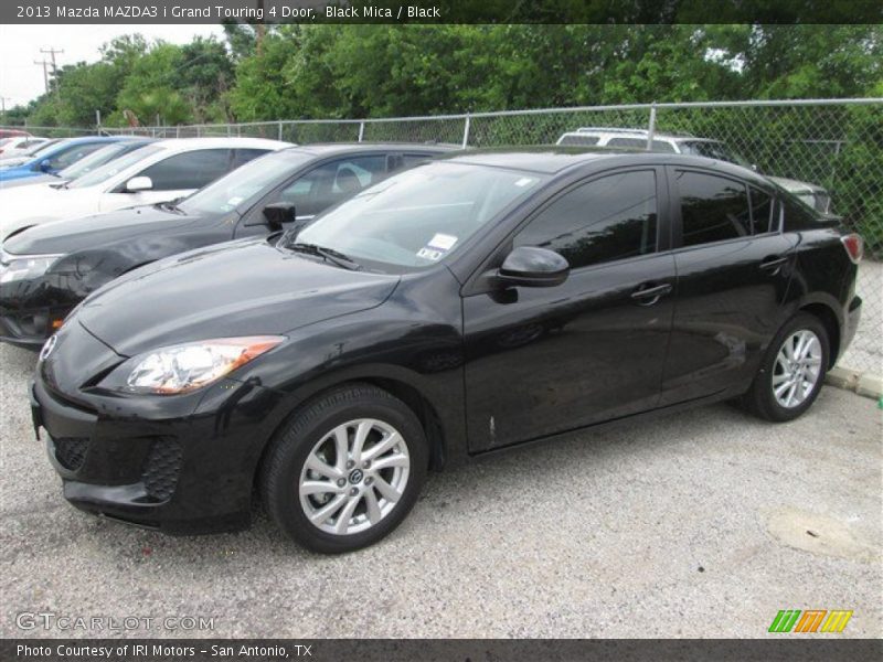 Black Mica / Black 2013 Mazda MAZDA3 i Grand Touring 4 Door