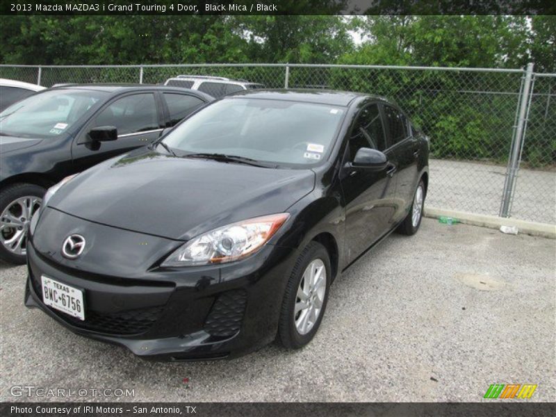 Black Mica / Black 2013 Mazda MAZDA3 i Grand Touring 4 Door