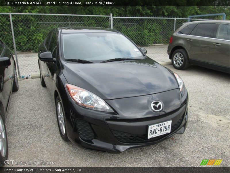 Black Mica / Black 2013 Mazda MAZDA3 i Grand Touring 4 Door