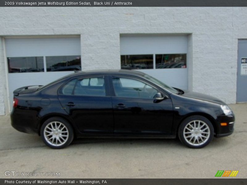 Black Uni / Anthracite 2009 Volkswagen Jetta Wolfsburg Edition Sedan