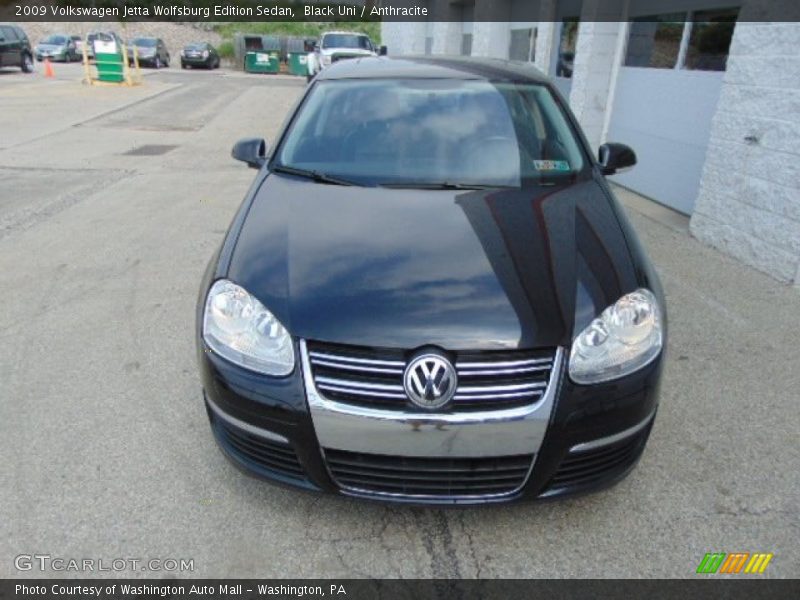 Black Uni / Anthracite 2009 Volkswagen Jetta Wolfsburg Edition Sedan