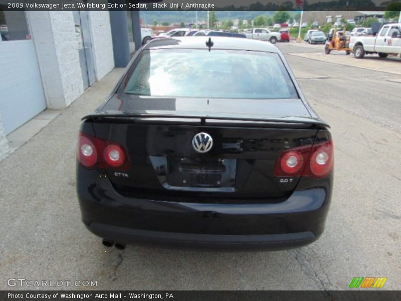 Black Uni / Anthracite 2009 Volkswagen Jetta Wolfsburg Edition Sedan