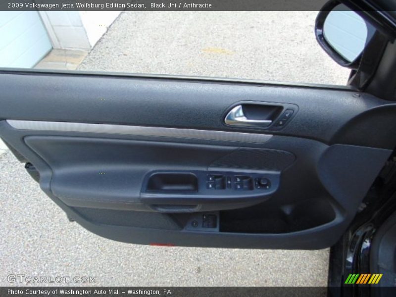 Black Uni / Anthracite 2009 Volkswagen Jetta Wolfsburg Edition Sedan