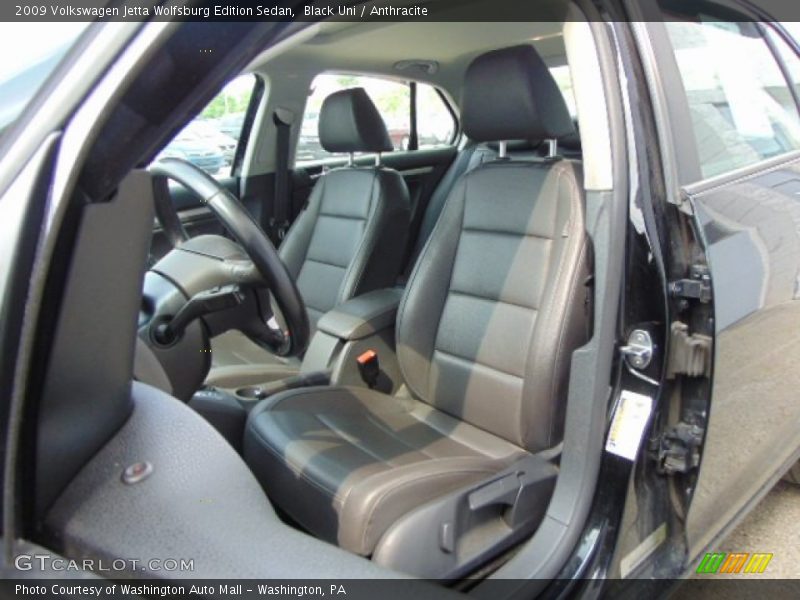 Black Uni / Anthracite 2009 Volkswagen Jetta Wolfsburg Edition Sedan