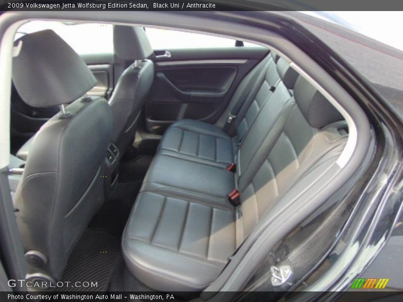 Black Uni / Anthracite 2009 Volkswagen Jetta Wolfsburg Edition Sedan