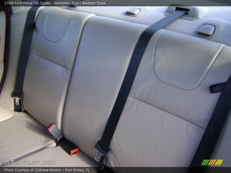 Vermillion Red / Medium Stone 2008 Ford Focus SES Sedan