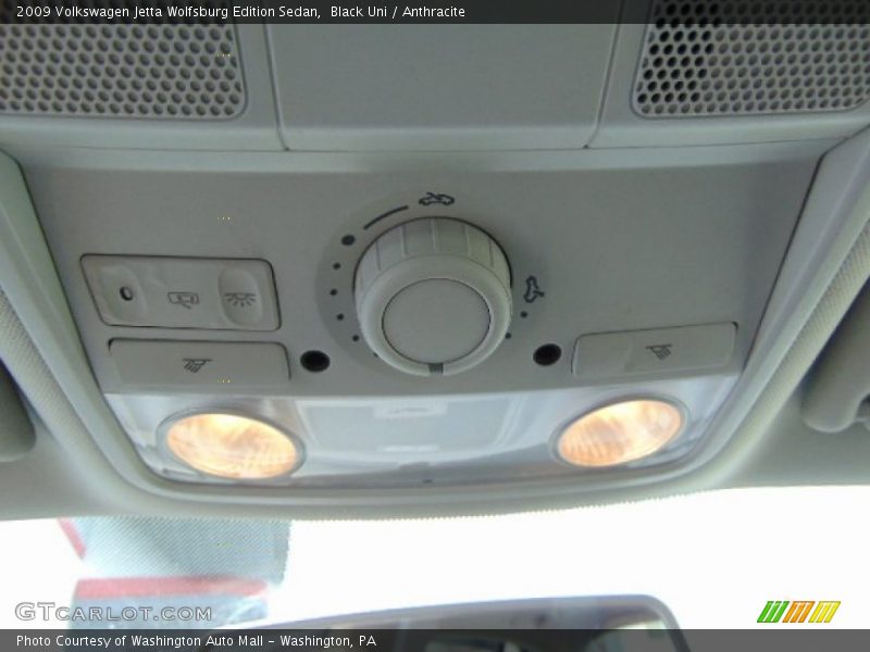 Black Uni / Anthracite 2009 Volkswagen Jetta Wolfsburg Edition Sedan