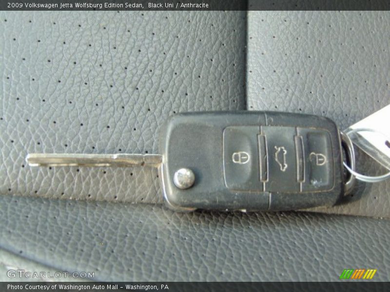 Black Uni / Anthracite 2009 Volkswagen Jetta Wolfsburg Edition Sedan