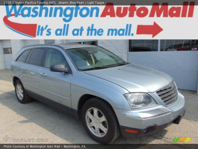 Atlantic Blue Pearl / Light Taupe 2005 Chrysler Pacifica Touring AWD