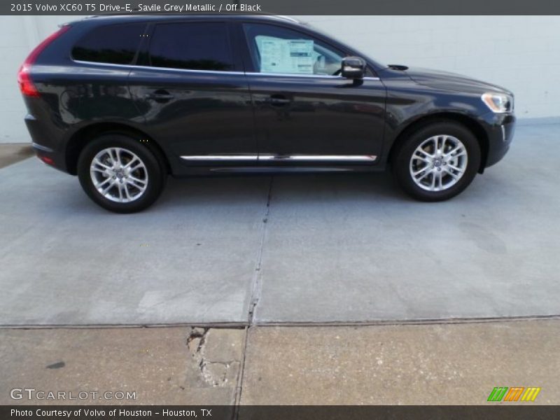 Savile Grey Metallic / Off Black 2015 Volvo XC60 T5 Drive-E