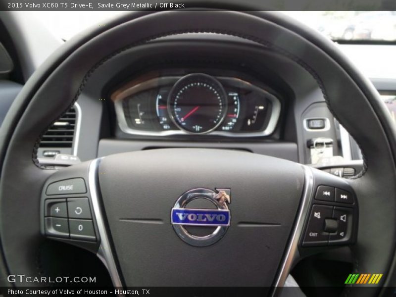 Savile Grey Metallic / Off Black 2015 Volvo XC60 T5 Drive-E