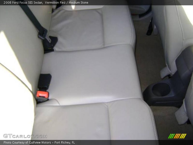 Vermillion Red / Medium Stone 2008 Ford Focus SES Sedan