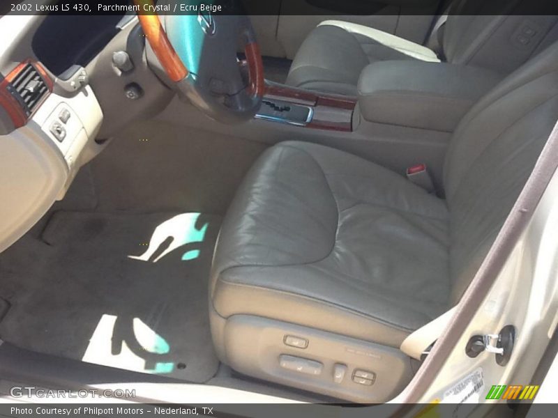  2002 LS 430 Ecru Beige Interior