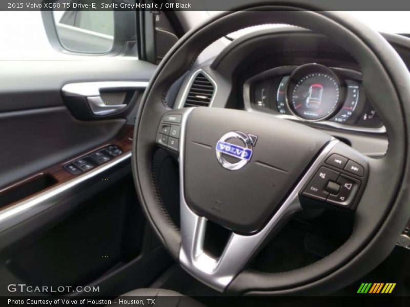 Savile Grey Metallic / Off Black 2015 Volvo XC60 T5 Drive-E