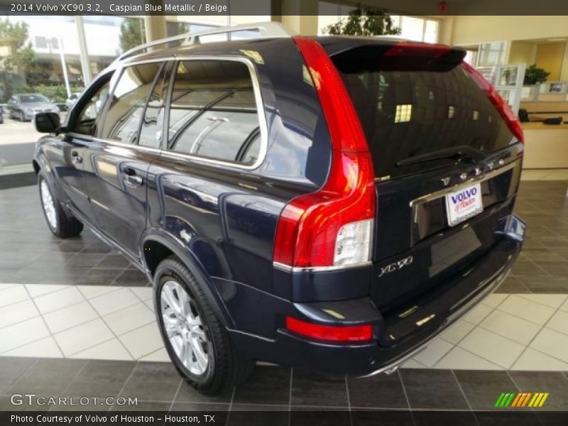Caspian Blue Metallic / Beige 2014 Volvo XC90 3.2