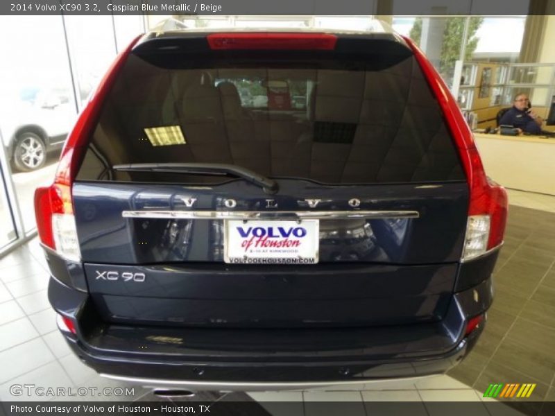 Caspian Blue Metallic / Beige 2014 Volvo XC90 3.2