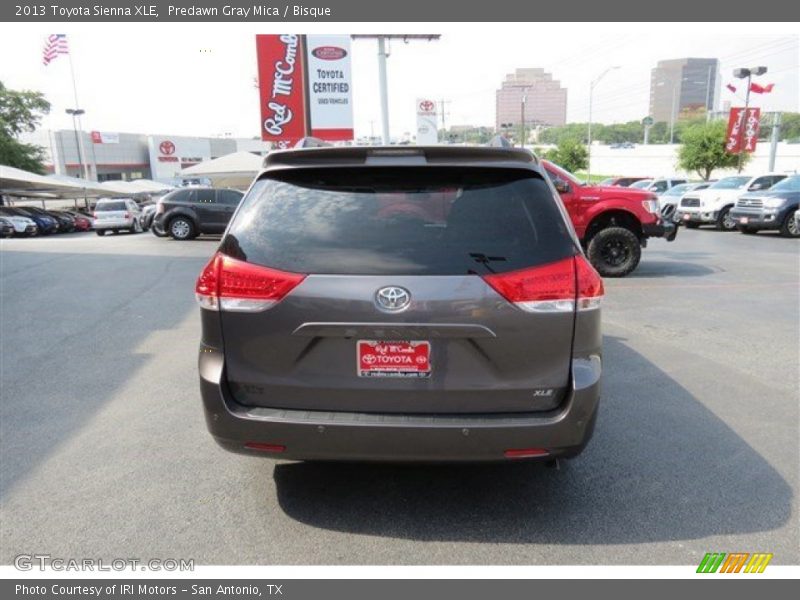 Predawn Gray Mica / Bisque 2013 Toyota Sienna XLE