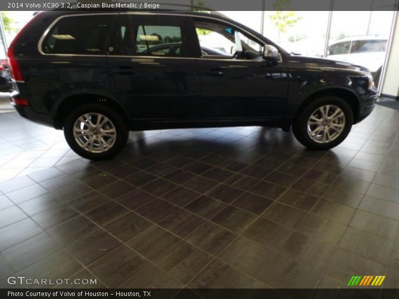 Caspian Blue Metallic / Beige 2014 Volvo XC90 3.2