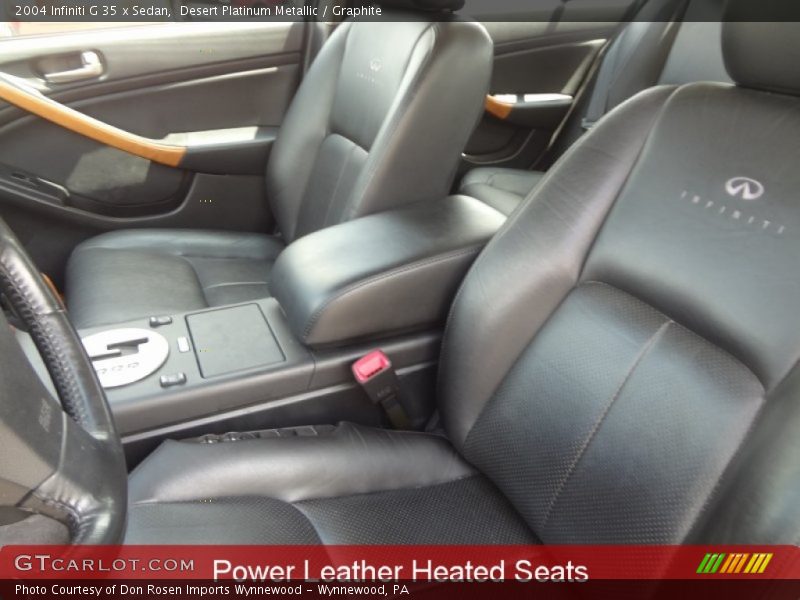 Desert Platinum Metallic / Graphite 2004 Infiniti G 35 x Sedan