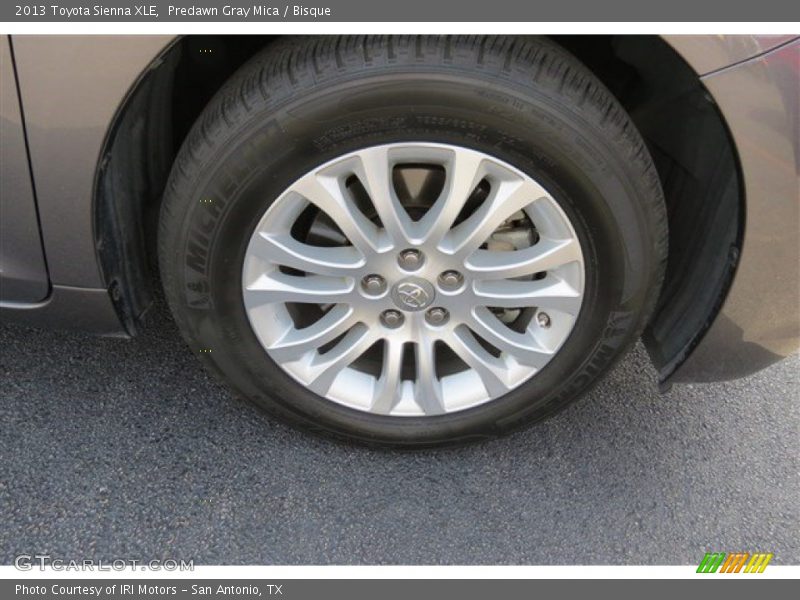 Predawn Gray Mica / Bisque 2013 Toyota Sienna XLE