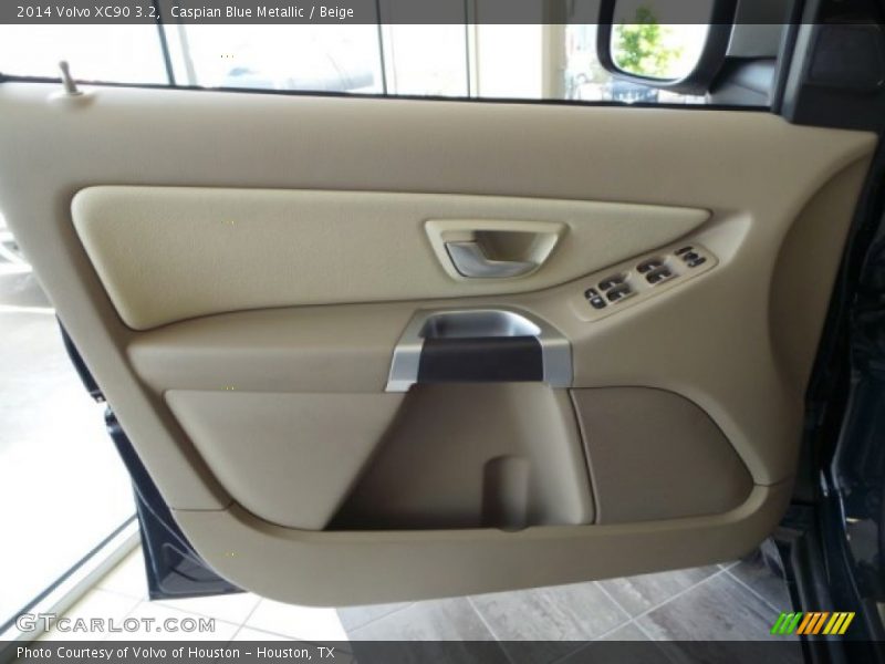 Caspian Blue Metallic / Beige 2014 Volvo XC90 3.2